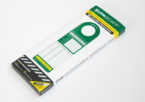 SUPASCAFF™ Scaffold Inspection Tag Pack