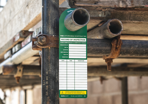 SUPASCAFF™ Scaffold Inspection Tag Pack
