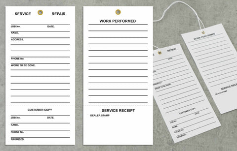 Repair Tags - 80x160mm